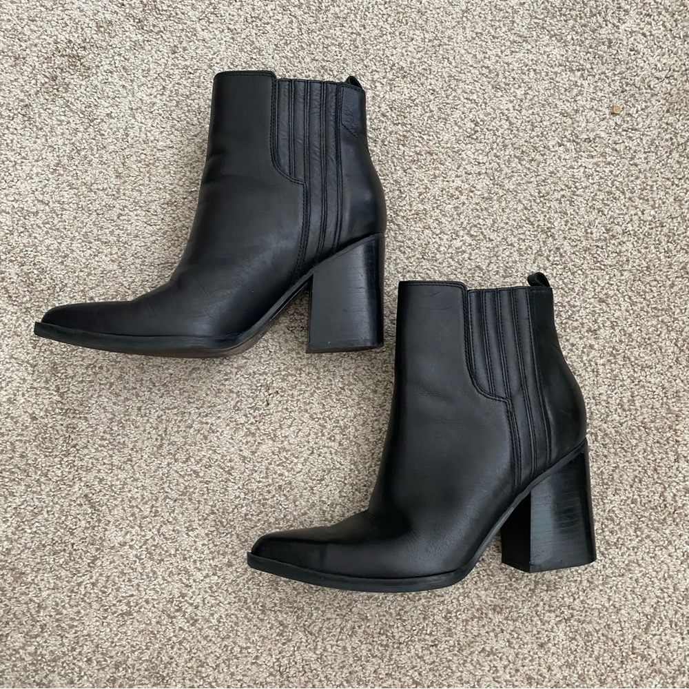Marc Fisher Oshay Pointed Toe Ankle Boots - Picture 5 of 12